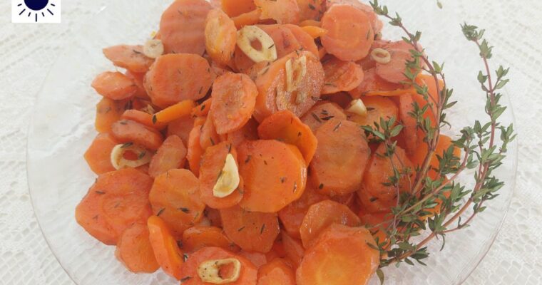 Mediterranean Roasted Carrots Recipe