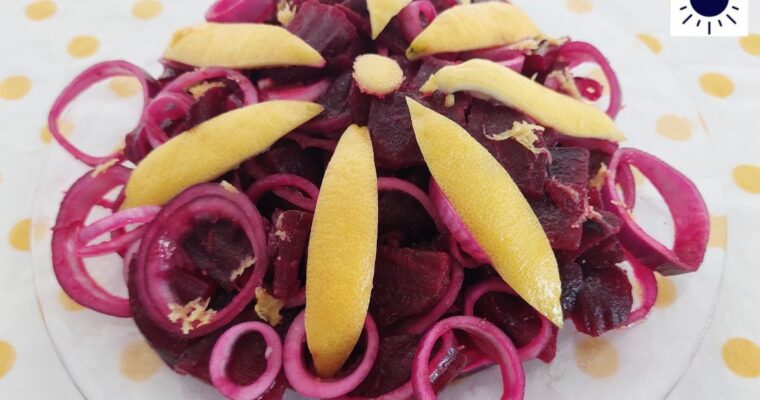Mediterranean Lemony Beet Salad Recipe