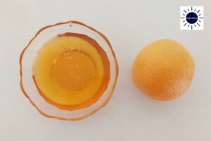 The Syrup Ingredients With The Kosher Create Sun Logo In The Upper Right Corner.