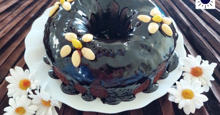 Wholegrain Dairy-Free Glazed Cocoa Cake Recipe