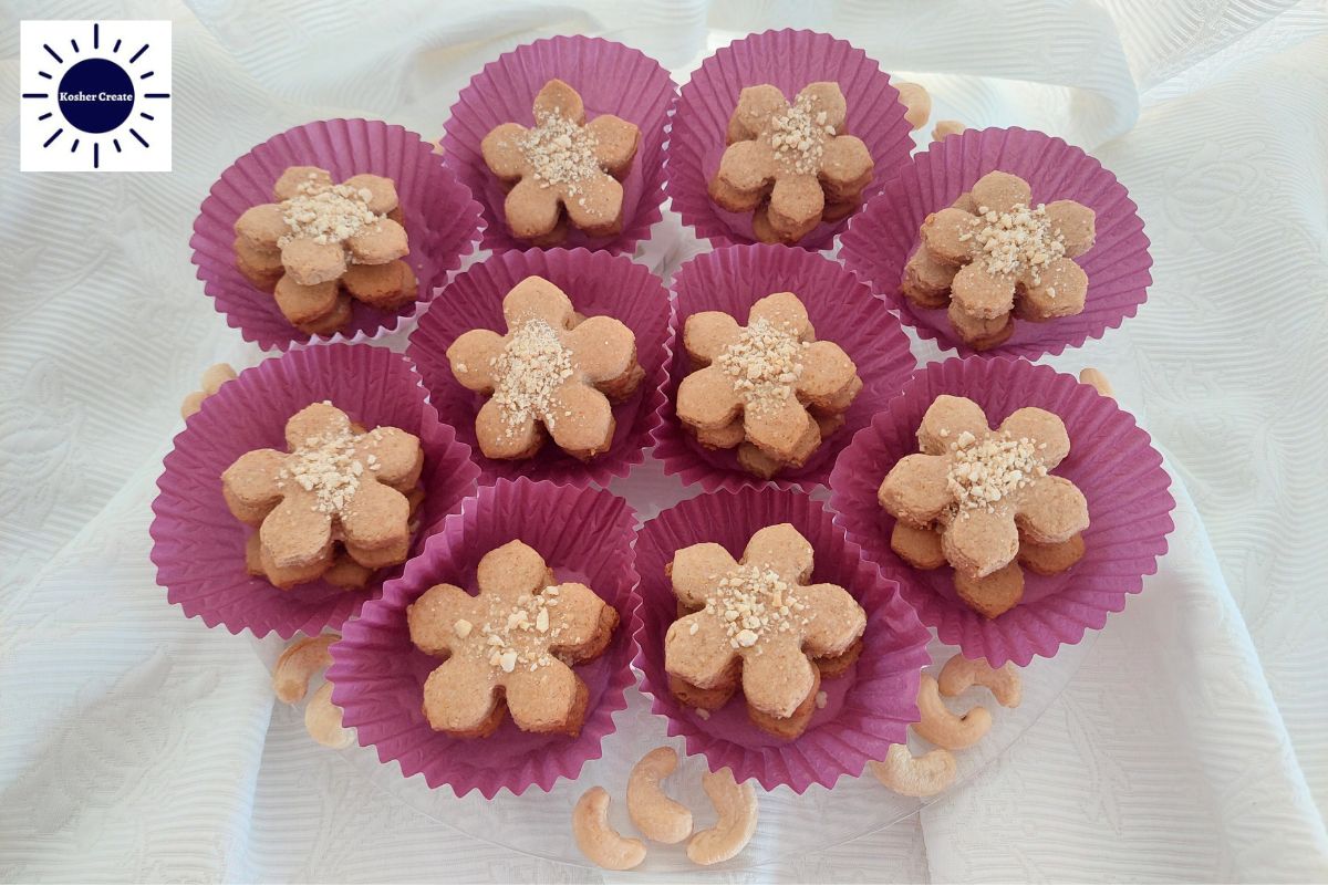 Wholegrain Lemony Cashew Cookies Recipe