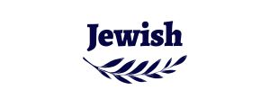 The Title Dietary Jewish With A Curled Leaf Branch Underneath. 
